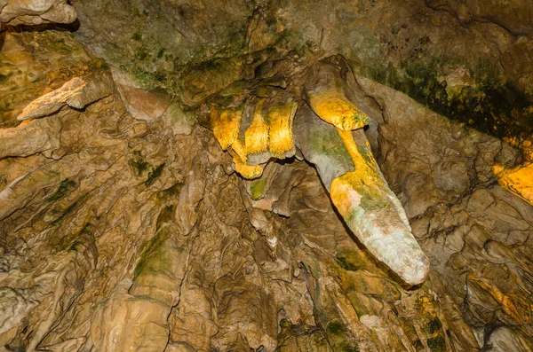 Protected Nature Monument Resava Cave Resava Cave Interior Despotovac Central — 스톡 사진