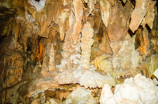 Skyddat Naturminnesmärke Resava Grotta Resava Grotta Interiör Despotovac Centrala Serbien — Stockfoto