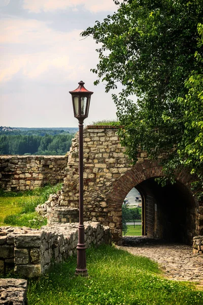 Belgrád Szerbia 2014 Július Kalemegdan Régi Erődje Szerbia Fővárosában Belgrádban — Stock Fotó