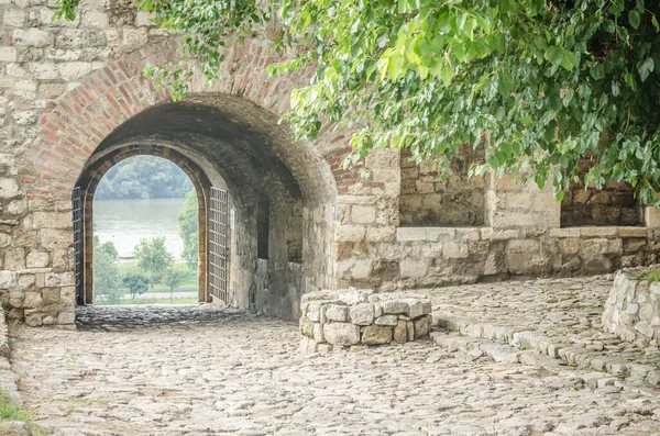 Belgrado Serbia Julio 2014 Antigua Fortaleza Kalemegdan Capital Serbia Belgrado — Foto de Stock