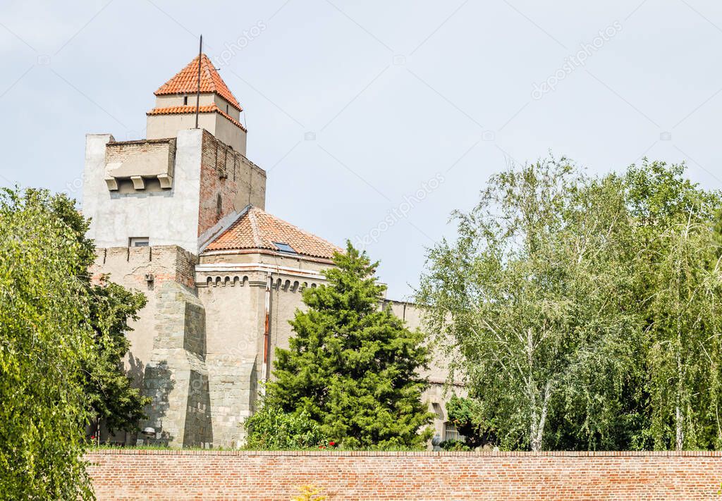 Belgrade, Serbia - July 29, 2014: The Old Fortress on Kalemegdan in the capital of Serbia, Belgrade.