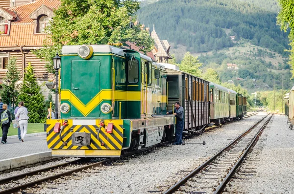 Journey Sarganska Osmica Shargan Eight Mokra Gora Serbia Travel Background Stock Snímky