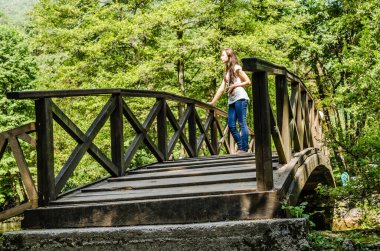 Bosna Nehri 'nin kaynağı - Izvor rijeke Bosne, Bosna-Hersek' in başkenti Saraybosna yakınlarındaki doğal park.