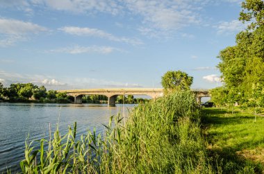 Srbobran is a town in Serbia. A panoramic view of the main street in the town of Srbobran. Novi Sad, Serbia. A bridge in the Vojvodina village of Srbobran on the river Krivaja.