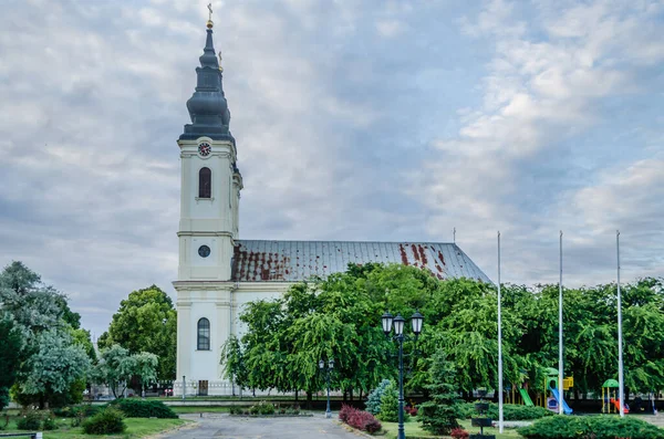 Srbobran Town Serbia View Serbian Orthodox Church Srbobran Church Holy — Foto Stock