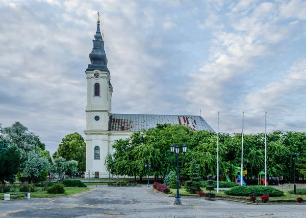 Srbobran Town Serbia View Serbian Orthodox Church Srbobran Church Holy — Foto Stock