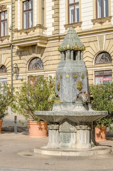 Pecs Hungary October 2018 Cityscape Main City Square Pecs Hungary — Stockfoto