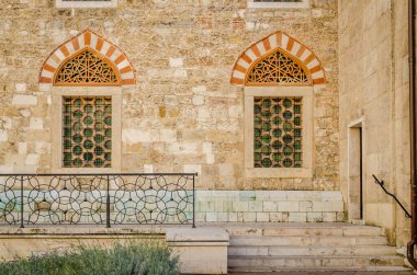 Pecs, Hungary - October 06, 2018: Cityscape on main city Square of Pecs - Hungary. Mosque of Pasha Qasim.