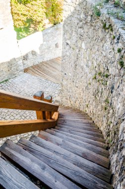 Pecs, Hungary - October 06, 2018: The Barbican, the 15th century bastion in Pecs, Hungary.