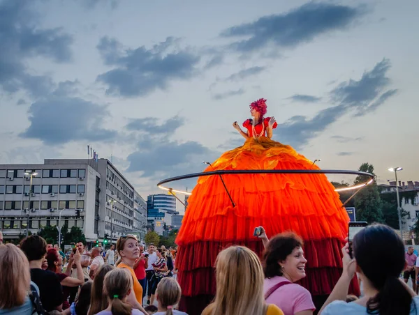 Novi Sad Serbia August 2021 22Nd Street Musicians Festival Gradi — 스톡 사진
