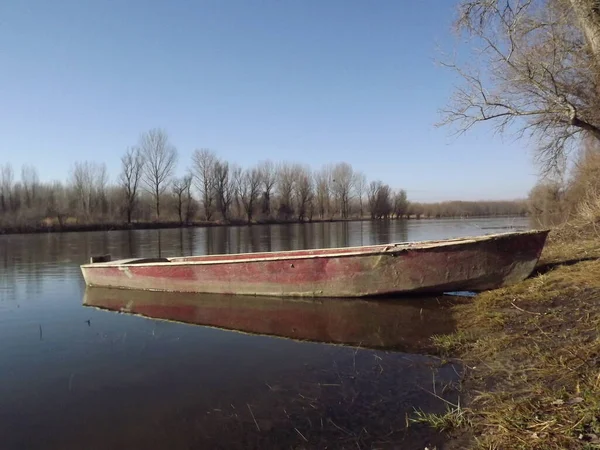 Pemandangan Panorama Pantai Taman Nasional Dekat Novi Sad Serbia — Stok Foto