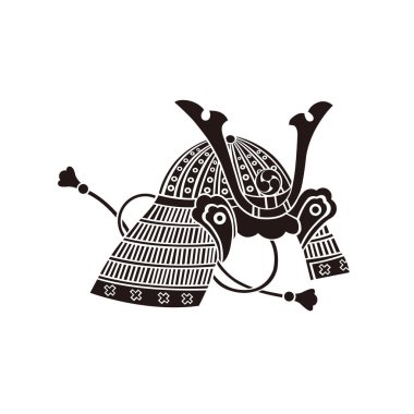 Aile arması samuray kaskı.