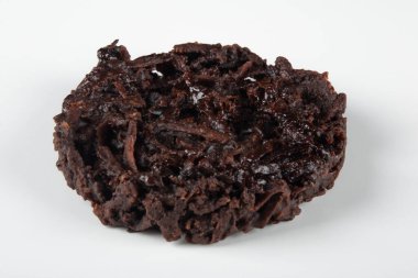 Hindistan Cevizi Şekeri Beyaz Arkaplanda İzole Edildi