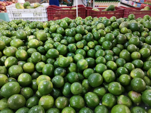 Limón Venta Supermercado — Foto de Stock
