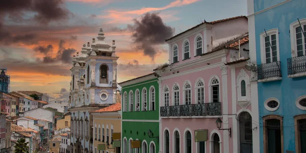 Pelourinho Centro Storico Della Città Salvador Bahia Brasile — Foto Stock