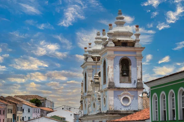 Salvador Bahia Brezilya 'nın Pelourinho Tarih Merkezi.