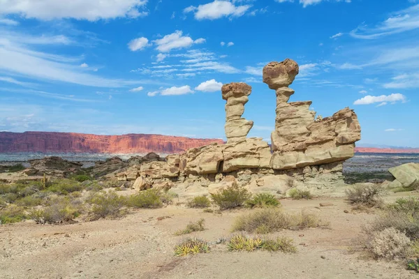 Rocks in Ischigualasto National Park. Argentina. Valea Imagine de stoc