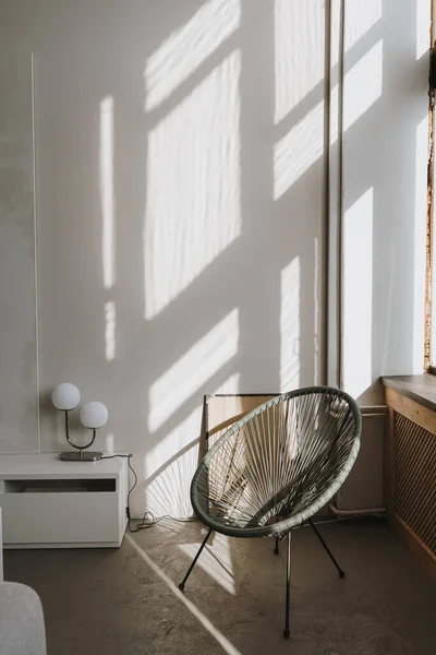 Aesthetic Elegant Modern Stylish Living Room Interior Design Concept Cozy — Stock Photo, Image