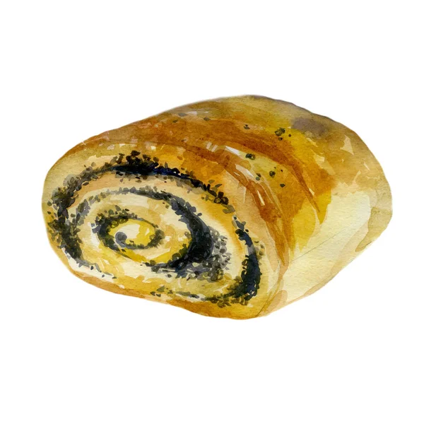 ขนมป งภาพวาดส ขนมหวานน ขนมป งเมล อปป — ภาพถ่ายสต็อก