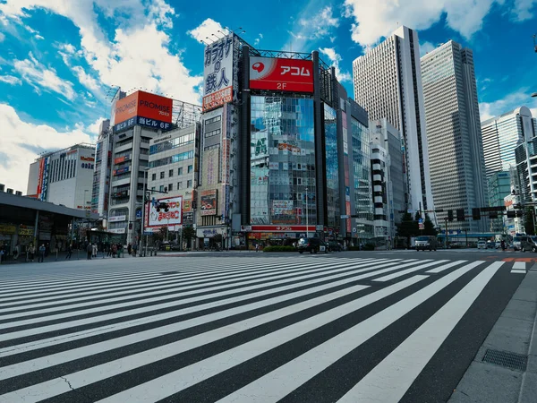 Tokio Japonsko Října 2021 Ranní Scéna Oblasti Shinjuku Tokio Japonsko — Stock fotografie