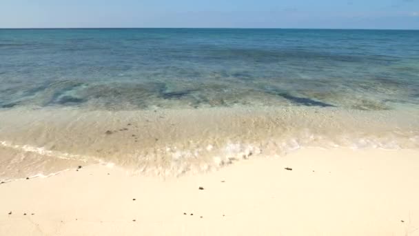 Okinawa Ιαπωνία Νοεμβρίου 2021 Όμορφη Παραλία Στο Νησί Κουρίμα Ιαπωνία — Αρχείο Βίντεο