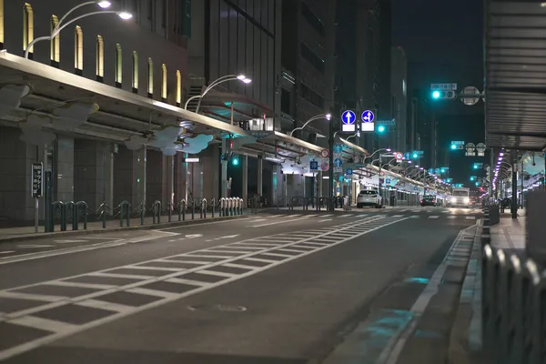 Kyoto Japan November 2021 Verkehr Auf Der Shijo Straße Kyoto — Stockfoto
