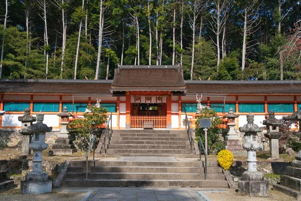 Kjóto Japonsko Listopadu 2021 Hlavní Svatyně Svatyni Oharano Jinja Podzim — Stock fotografie