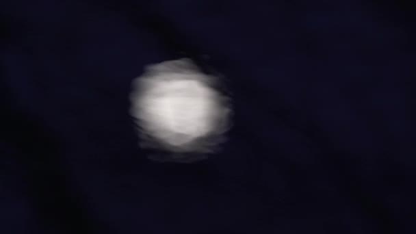 日本东京 2022年1月19日 满月在水面的反射 — 图库视频影像
