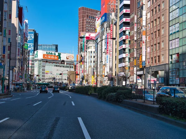 Τόκιο Ιαπωνία Φεβρουαρίου 2022 Ανατολικά Της Περιοχής Σιντζούκου Πρωί Της — Φωτογραφία Αρχείου