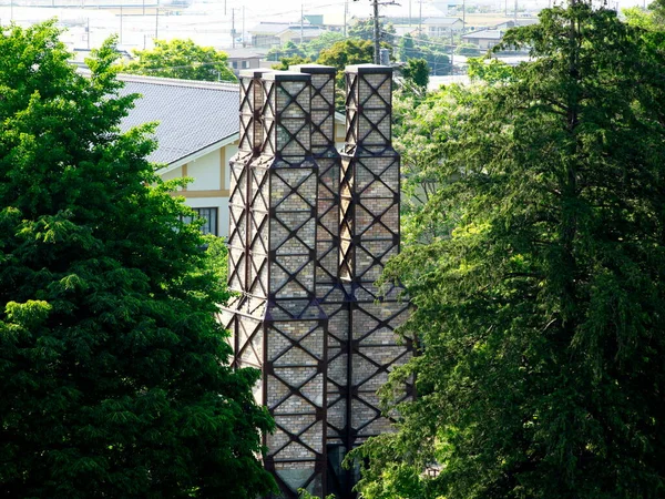 Shizuoka Japan May 2022 Nirayama Reverberatory Furnaces Izunkuni City Japan — стокове фото