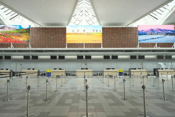 Hokkaido Japón Julio 2022 Nueva Terminal Internacional Del Aeropuerto Chitose — Foto de Stock