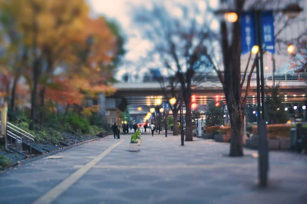 Токіо Японія Грудня 2021 Року Бічна Прогулянка Вулицею Чуо Захід — стокове фото