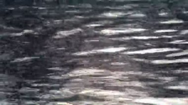 Güneş suyun üzerinde parlıyor.