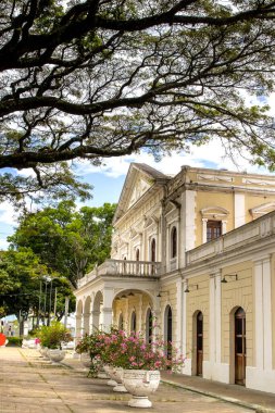 Kolombiya 'nın Valle del Cauca bölgesindeki Palmira şehrindeki tarihi tren istasyonu.
