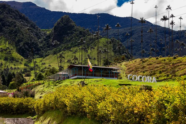 Salento Colombia Julio 2021 Casa Tradicional Hermoso Bosque Nuboso Las —  Fotos de Stock