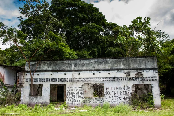 Armero Colômbia Maio 2022 Restos Das Casas Destruídas Cidade Armero — Fotografia de Stock