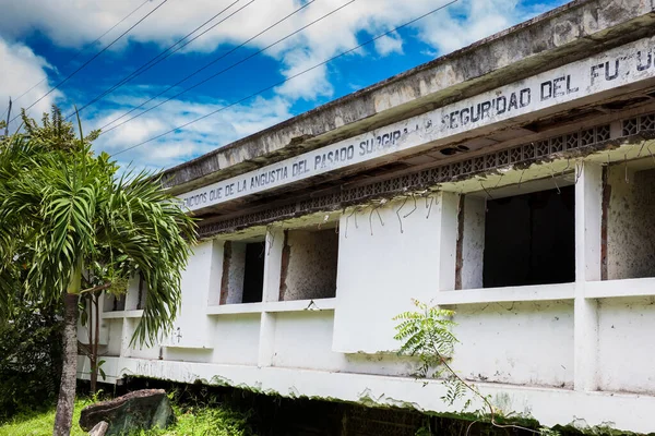 Armero Colômbia Maio 2022 Restos Hospital San Lorenzo Destruído Cidade — Fotografia de Stock