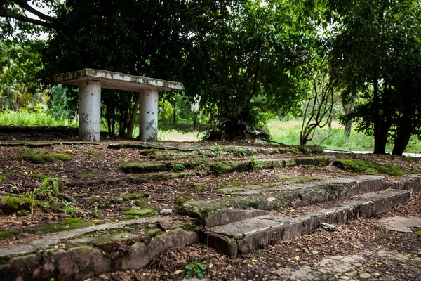 1985 'te Nevado del Ruiz' de meydana gelen trajedi sırasında Armero Kasabası 'ndaki San Lorenzo Kilisesi' nin merdivenleri çığ tarafından tahrip edildi.