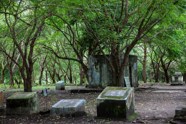 Armero Colombia May 2022 Symbolic Tombs Built Memory Deceased Relatives — ストック写真