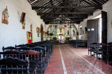 La Ermita 'nın 16. yüzyılda Kolombiya' nın Mariquita şehrinde inşa ettiği güzel tarihi kilise.