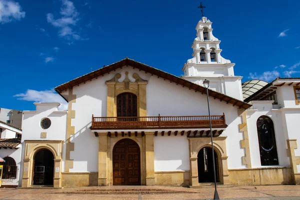 Parish Our Lady Rosary Church Renewal City Chiquinquira Colombia — Fotografia de Stock