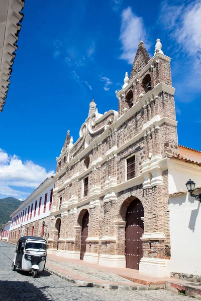Historical Santa Barbara Church Built 1726 Beautiful Colonial Town Santa —  Fotos de Stock