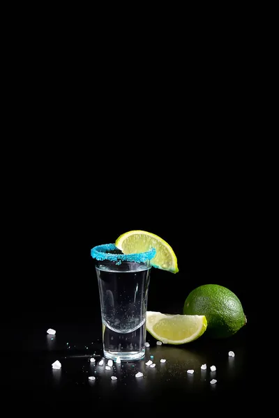 Aperitivo Rinfrescante Cocktail Limonata Base Fette Agrumi Bevanda Analcolica Con — Foto Stock