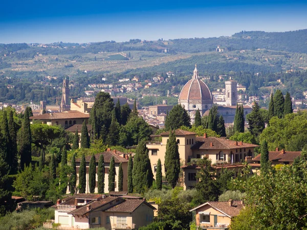 Italy Tuscany View Florence Town — Foto Stock