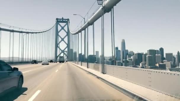 Golden Beach Giden Bir Arabanın Manzarası California San Francisco Daki — Stok video