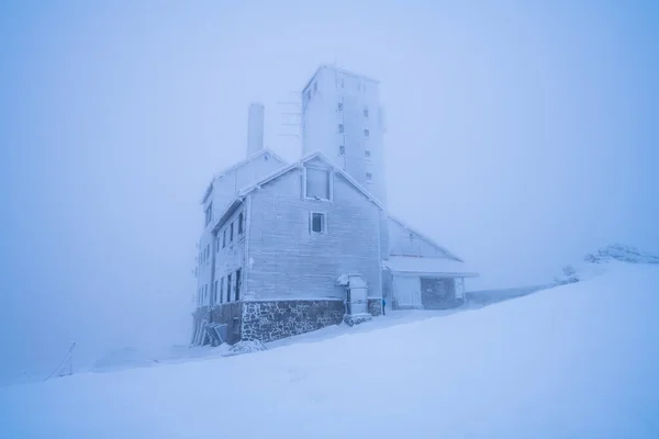 Incredibile Inverno Montagne Giganti Polonia — Foto Stock