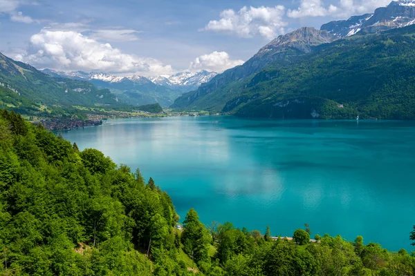 Amazing View Alpine Lake Brienz Switzerland — Stock Photo, Image