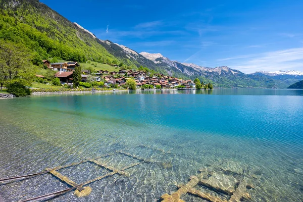 Increíble Vista Sobre Lago Brienz Suiza — Foto de Stock