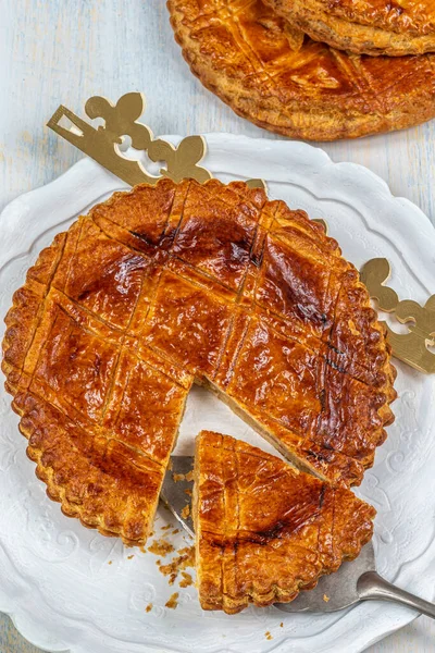 Galette des rois - puff pastry cake — Photo