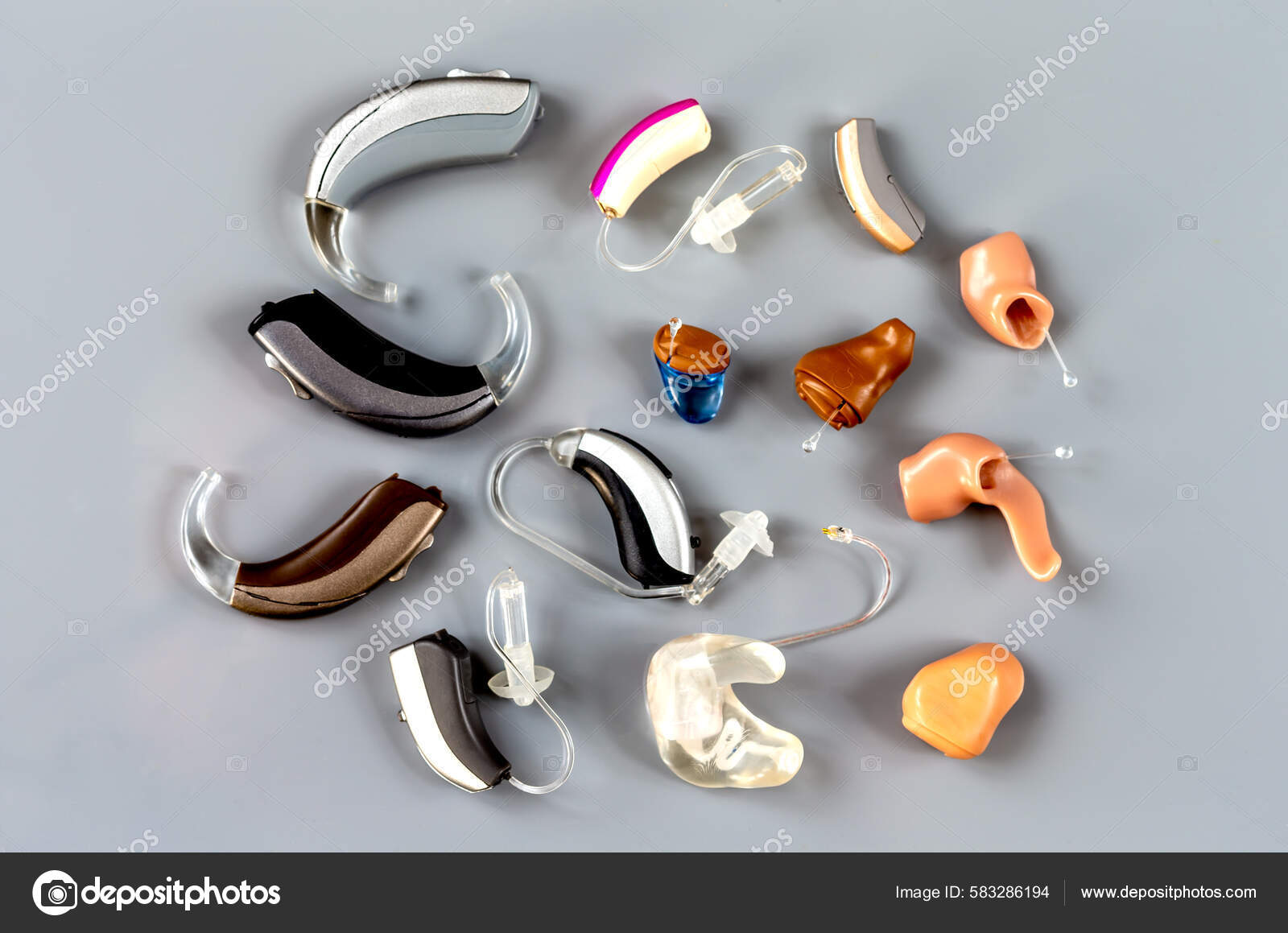 Presentation Range Hearing Aids Stock Photo by ©JPCPROD 583286194